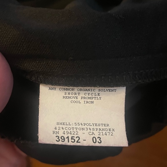 New Vintage 90s Jessica McClintock Gunne Sax Black Satin Tuxedo Strapless Dress - Picture 6 of 10